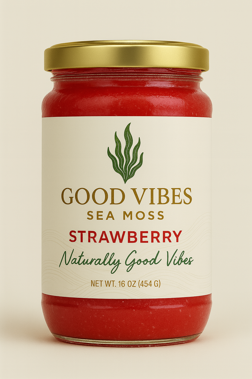 Strawberry Sea Moss Gel